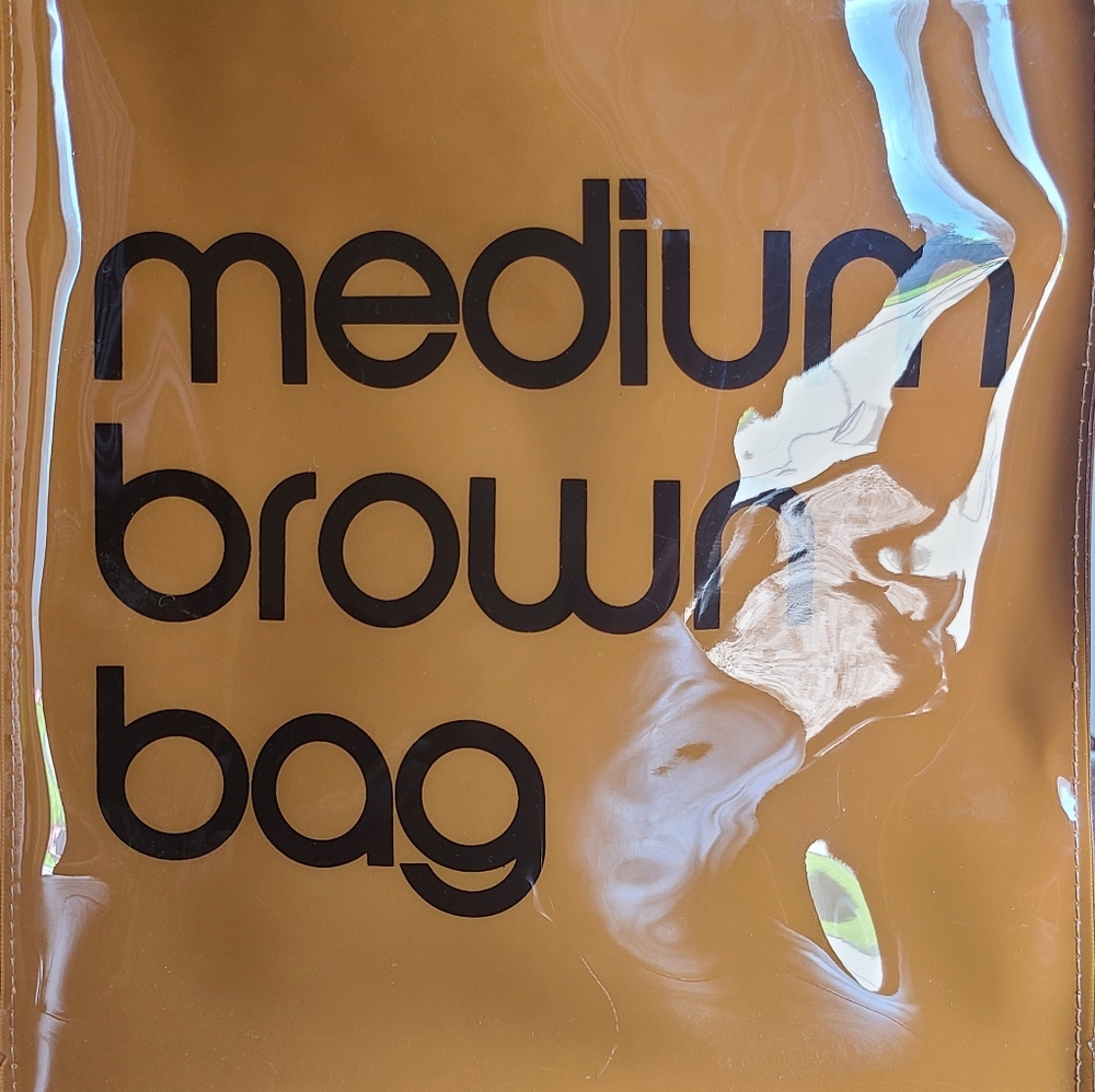 Bloomingdale's Medium Brown Bag Shopper Tote